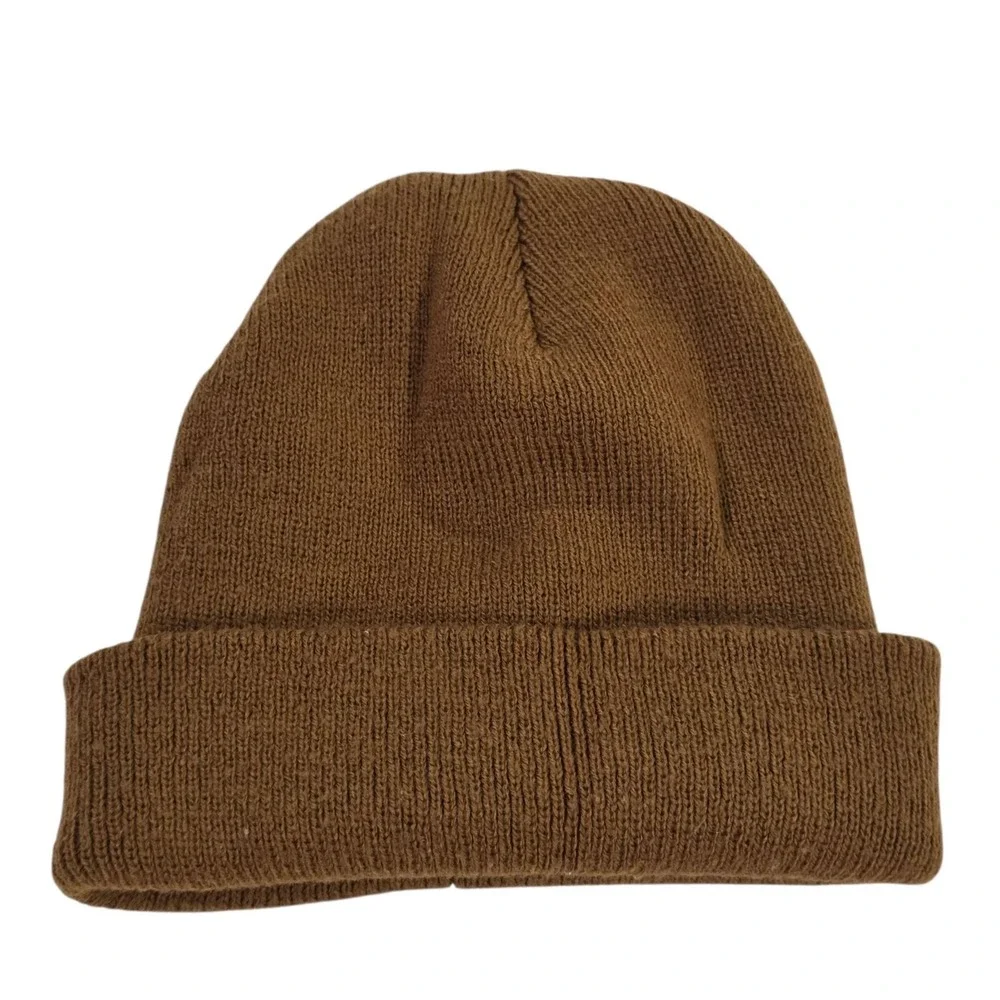 Carhartt‎ Beanie Infant Toddler One Size Most Brown Knit Winter Hat Outdoors